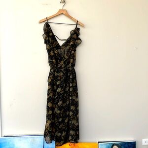 wrap mediterranean dress